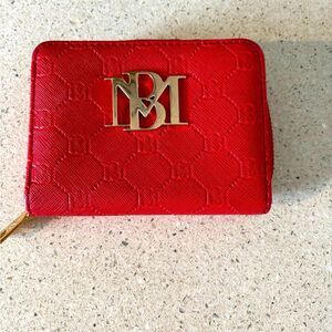 Red Designer Wallet by Badgley Mishka